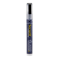 Waterproof krijtstift in zwart met 2-6mm penpunt | Glas + Krijtbord | Vloeibaar krijt