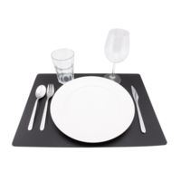 Leather Range Raw Bonded leather placemat