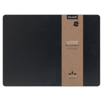 Leather Range Raw Bonded lederen placemat