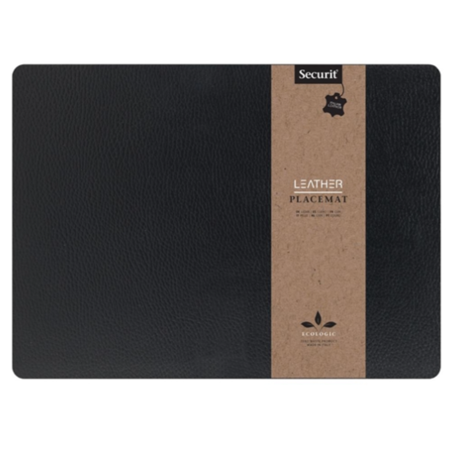 Leather Range Raw Bonded leather placemat