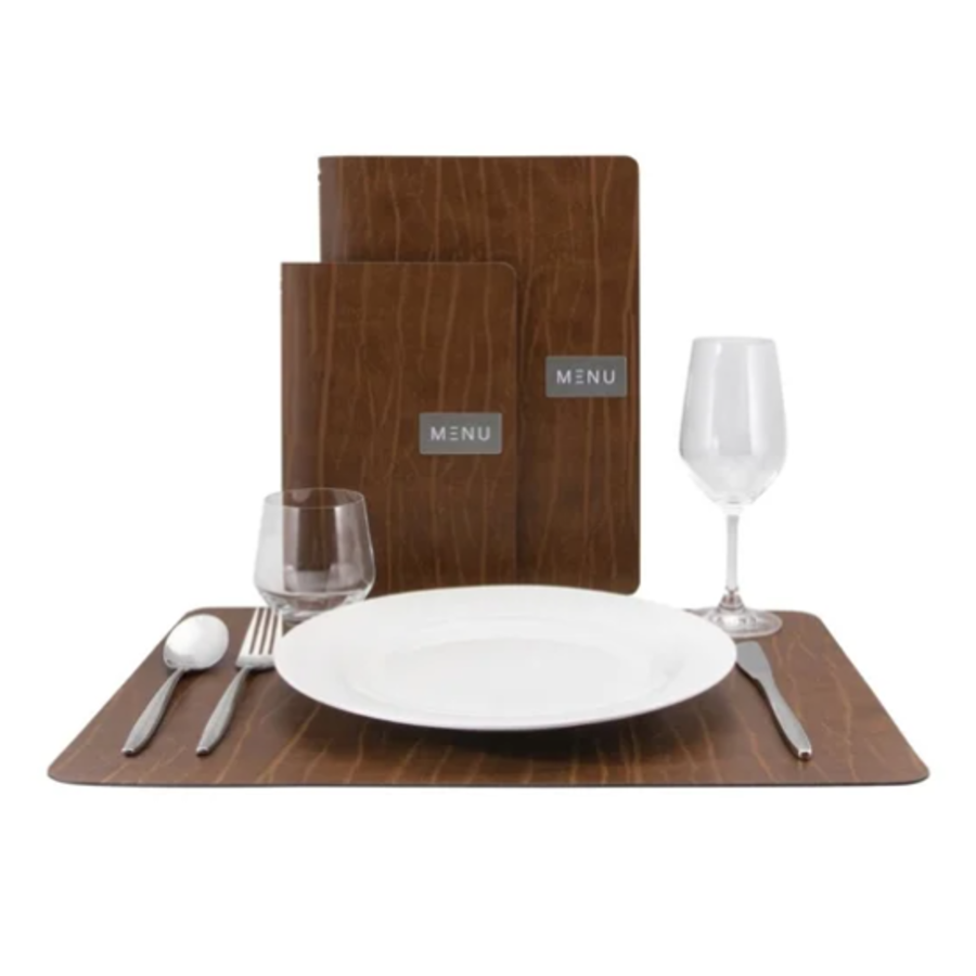 Leather Range Ruga Tischset aus Lederfaserstoff
