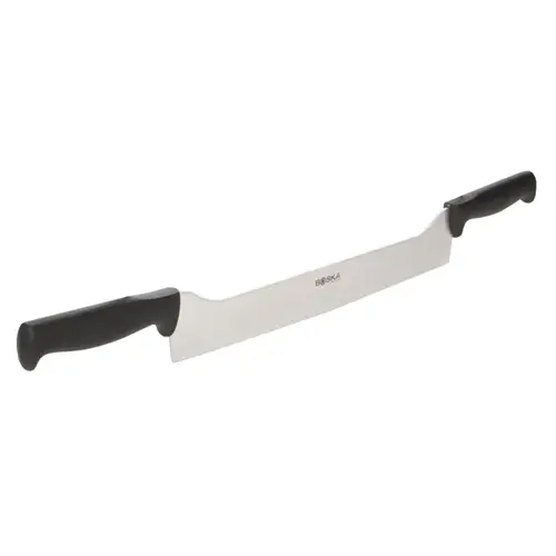  HorecaTraders Boska professional cheese knife with double handle | 330mm 