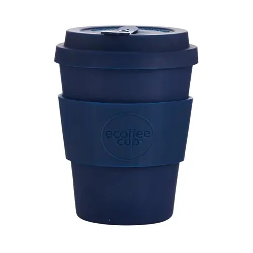  Kerr & Napier Ecoffee Cup| reusable bamboo coffee cup dark blue | 340ml 