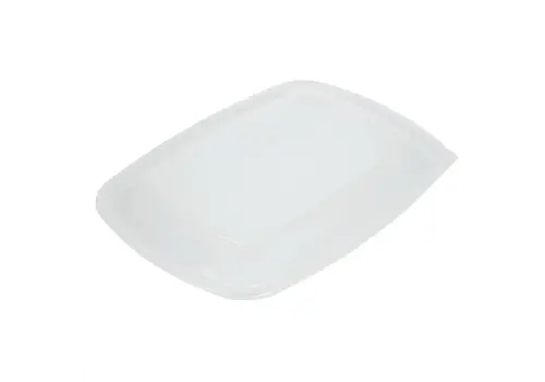  HorecaTraders Couvercles pour grandes boîtes alimentaires rectangulaires | 1350 ml | (150 pièces) 