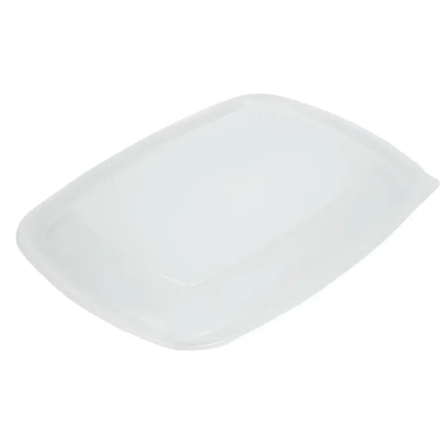 Couvercles pour grandes boîtes alimentaires rectangulaires | 1350 ml | (150 pièces)