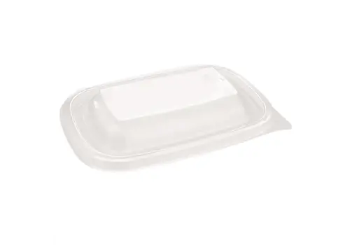  HorecaTraders Couvercles pour petites boîtes alimentaires rectangulaires | 500 ml | (300 pièces) 