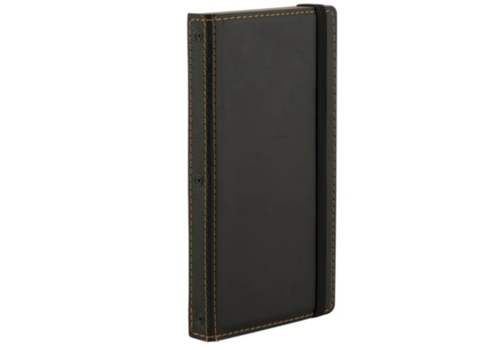  Securit Trendiger Geldscheinhalter aus Leder und Holz | 19,8 (B) x 11,3 (T) x 19 (H) cm 