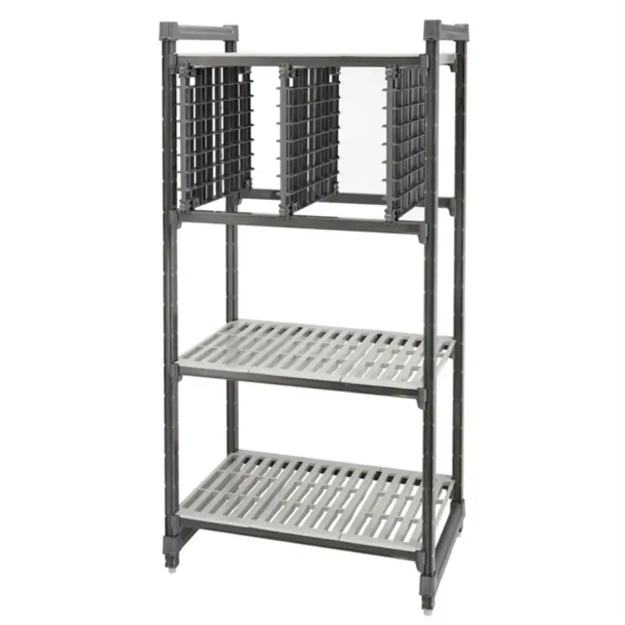 Universal-Lagerregal-Erweiterungsset für Basics Plus-Regale | 51,5 (B) x 55,2 (T) x 6,3 (H) cm