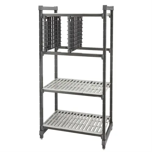  Cambro Universal-Lagerregal-Starterset Basics plus Fachböden | 52,5 (B) x 54,6 (T) x 12,1 (H) cm 