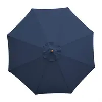 parasol rond bleu foncé | polyester | Ø 3 mètres