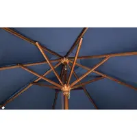parasol rond bleu foncé | polyester | Ø 3 mètres