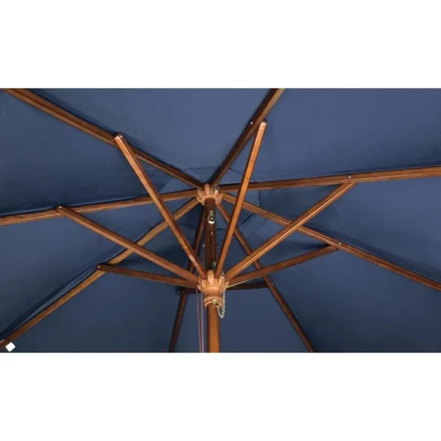 parasol rond bleu foncé | polyester | Ø 3 mètres