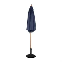 parasol rond bleu foncé | polyester | Ø 3 mètres