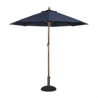 parasol rond bleu foncé | polyester | Ø 3 mètres