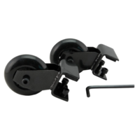 2er-Set Räder für alle Infodisplays | Metall