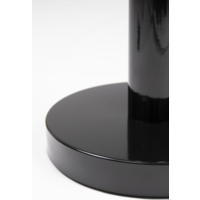 Smoke pole and base | Black | Stainless steel | 100cm