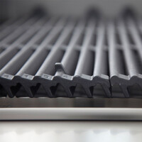 Gril en pierre de lave - Module 1/1 - Grille en fonte « double face »