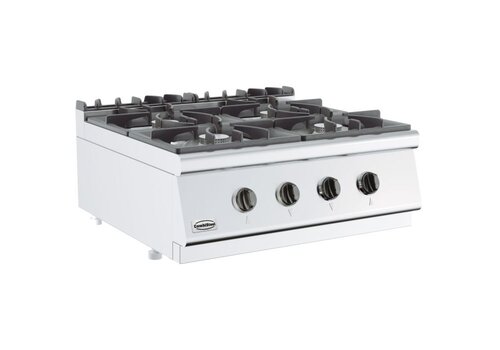  Combisteel Gaskochfeld mit 4 Brennern 