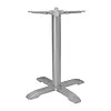 Bolero Pied de table en fonte | Gris | 61,1 (l) x 61,1 (p) x 72 (h) cm
