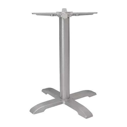  Bolero Pied de table en fonte | Gris | 61,1 (l) x 61,1 (p) x 72 (h) cm 