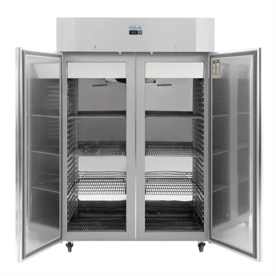 Energieeffizienter Kühlschrank der U-Serie mit Doppeltür | 1400 Liter