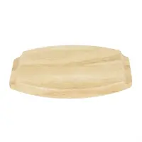 Plaque d'hévéa pour oreille ovale en fonte | 210x120mm