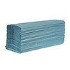 Jantex C-fold towels 1-ply blue | (2850 sheets) | (12 pieces)