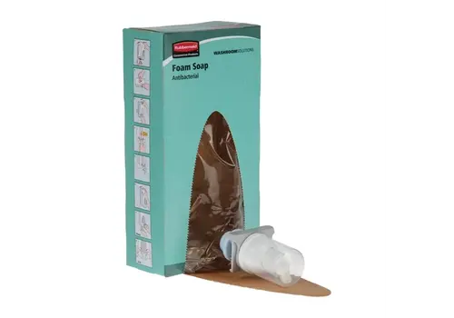  Rubbermaid Savon mousse antibactérien | 80cl | (6 pièces) 