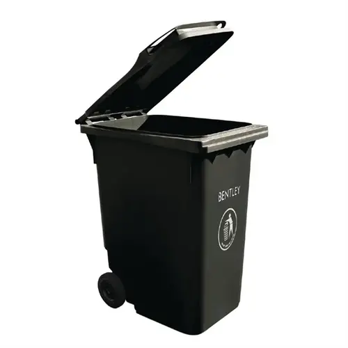  HorecaTraders Rolcontainer | Zwart  | 240L 