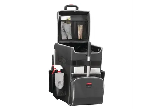  Rubbermaid Chariot de ménage Quick Cart | grand 