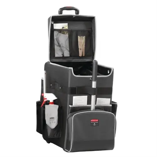  Rubbermaid Housekeeping Quick Cart wagen  | groot 