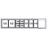 Static Cooled Display Case | For 8x 1/3 GN or 16x 1/6 GN