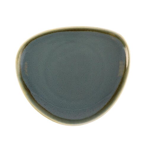  Olympia Kiln Triangular Plates | Blue | 16.5cm | Pack of 6 