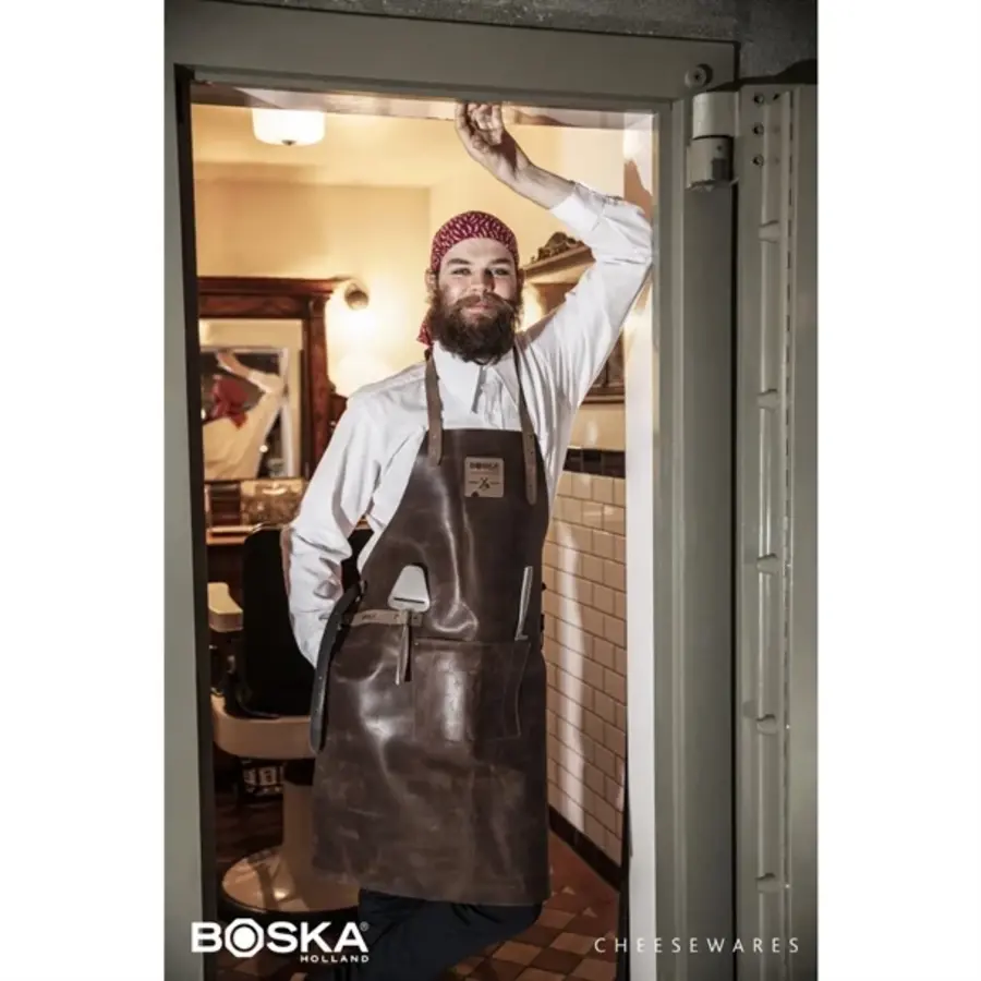 Boska Mr. Smith Culinary Apron | Brown | 801x507x3mm