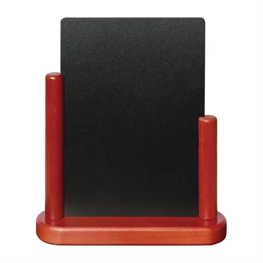 Plateau de table avec demi-cadre | Tableau noir 280 x 200 mm