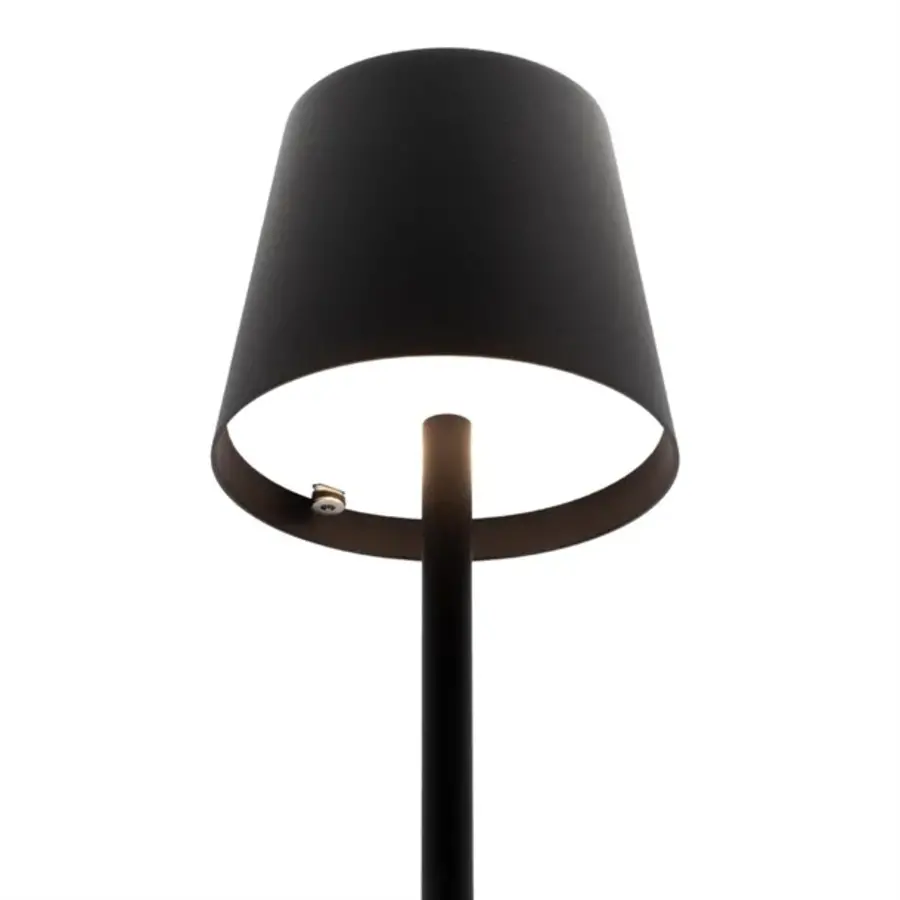 Lampe de table LED à intensité variable Feline | Noir