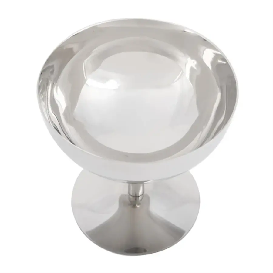 Eisbecher aus Stahl | Edelstahl | 250ml | 10(h) x 10(Ø)cm