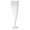 HorecaTraders Disposable Champagne Flutes | 135ml | (pack of 150)