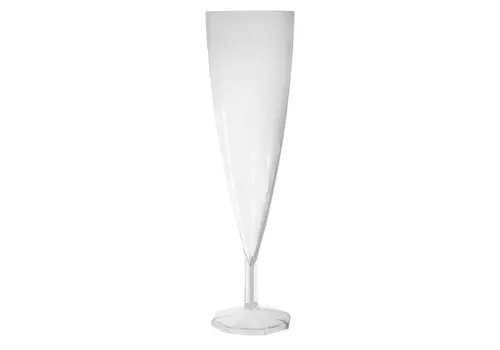  HorecaTraders Flûtes à champagne jetables | 135 ml | (paquet de 150) 