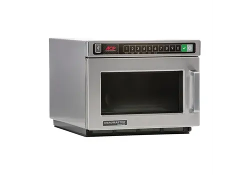  HorecaTraders Micro-ondes programmable | 17L | 2100W | 41,9 (l) x 57,8 (p) x 34,4 (h) cm 