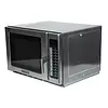 HorecaTraders Mikrowelle mit großem Fassungsvermögen | 34 l | 1800 W | 55,1 (B) x 53,3 (T) x 36,5 (H) cm