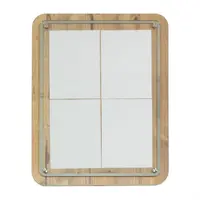 4x A4 houten wandmenuhouder