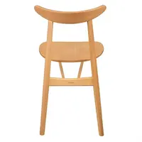 Chaise d'appoint en hêtre Fameg | Bois | 43(l) x 48(p) x 79 (h) cm | (paquet de 2)