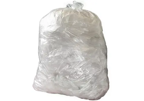  Jantex Sacs poubelles transparents recyclés |90L | 12 kg | (200 pièces) 