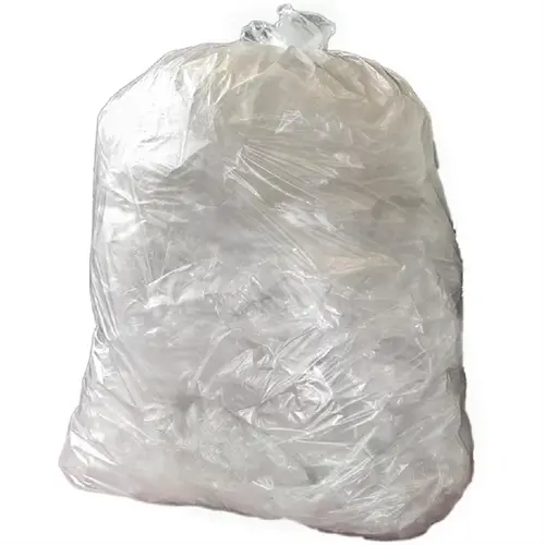  Jantex Sacs poubelles transparents recyclés |90L | 12 kg | (200 pièces) 