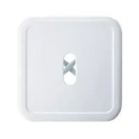 Boléro | Tabourets hauts de bistrot en acier | Blanc | (4 pièces)