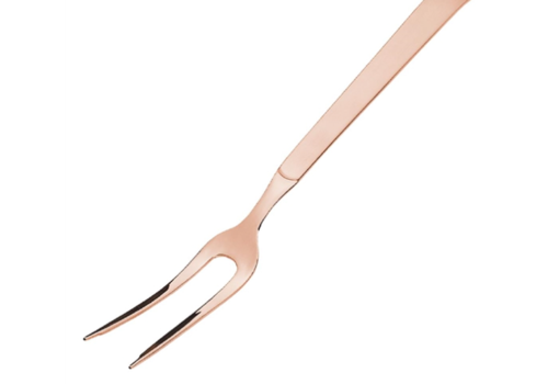  Amefa Fourchette de service à viande pour buffet en cuivre | acier inoxydable | ( 6 pièces ) 