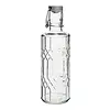 Olympia Glaswasserflasche 1 Liter mit Verschluss – Hotel-Wasserflasche – 6 Stück
