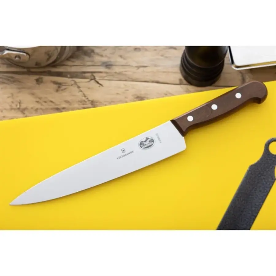 Victorinox meat knife with wooden handle | 22 cm