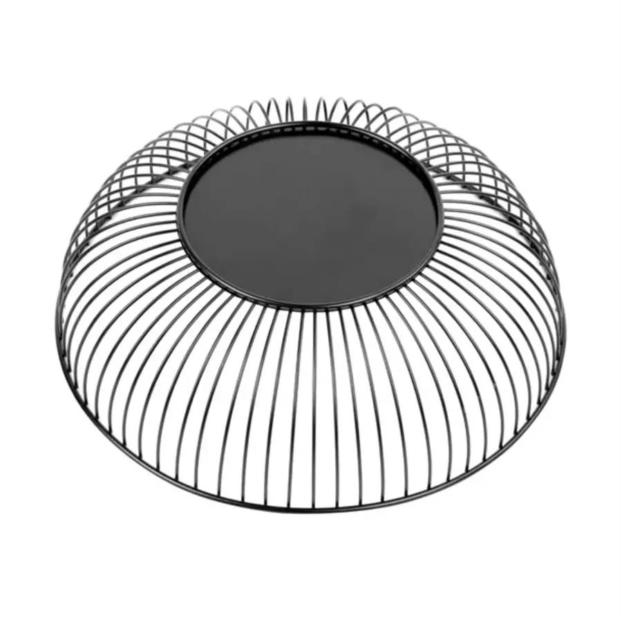 Olympia wire feed display tray round | Black | 285x85mm